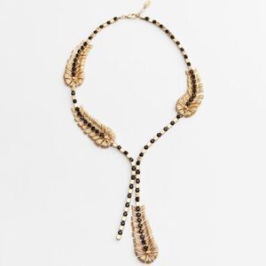 ZARA FEATHER NECKLACE 